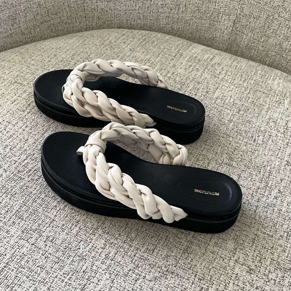 Braided Platform Sandal